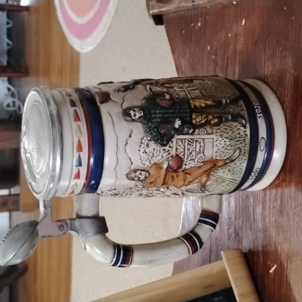 Antique stein